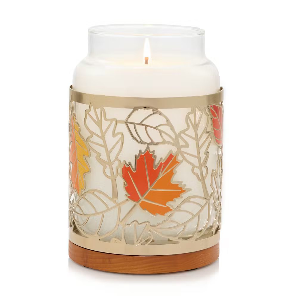 Fall Leaves Metal Holder - Image 2