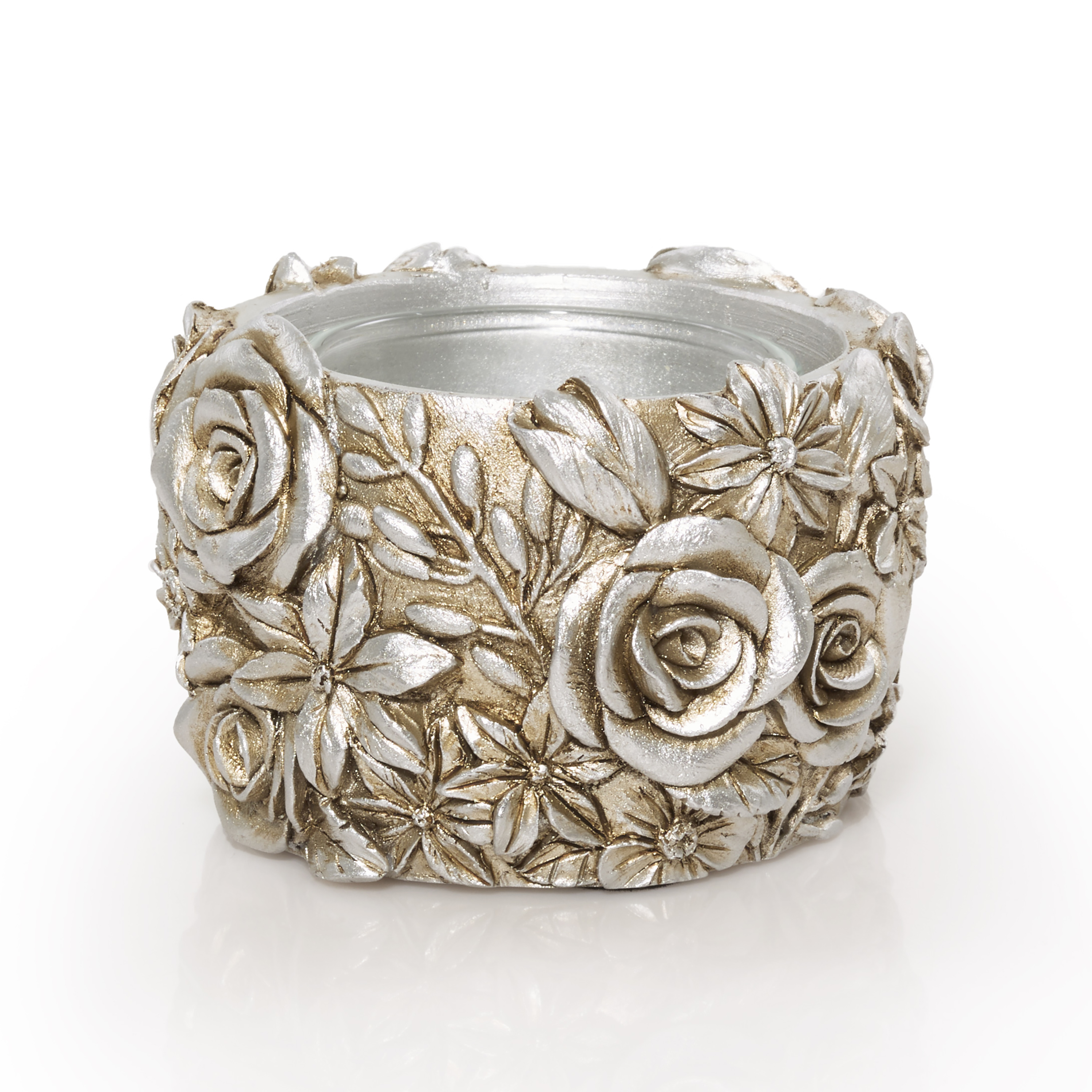 Spring Floral Tea Light Candle Holder - Image 2