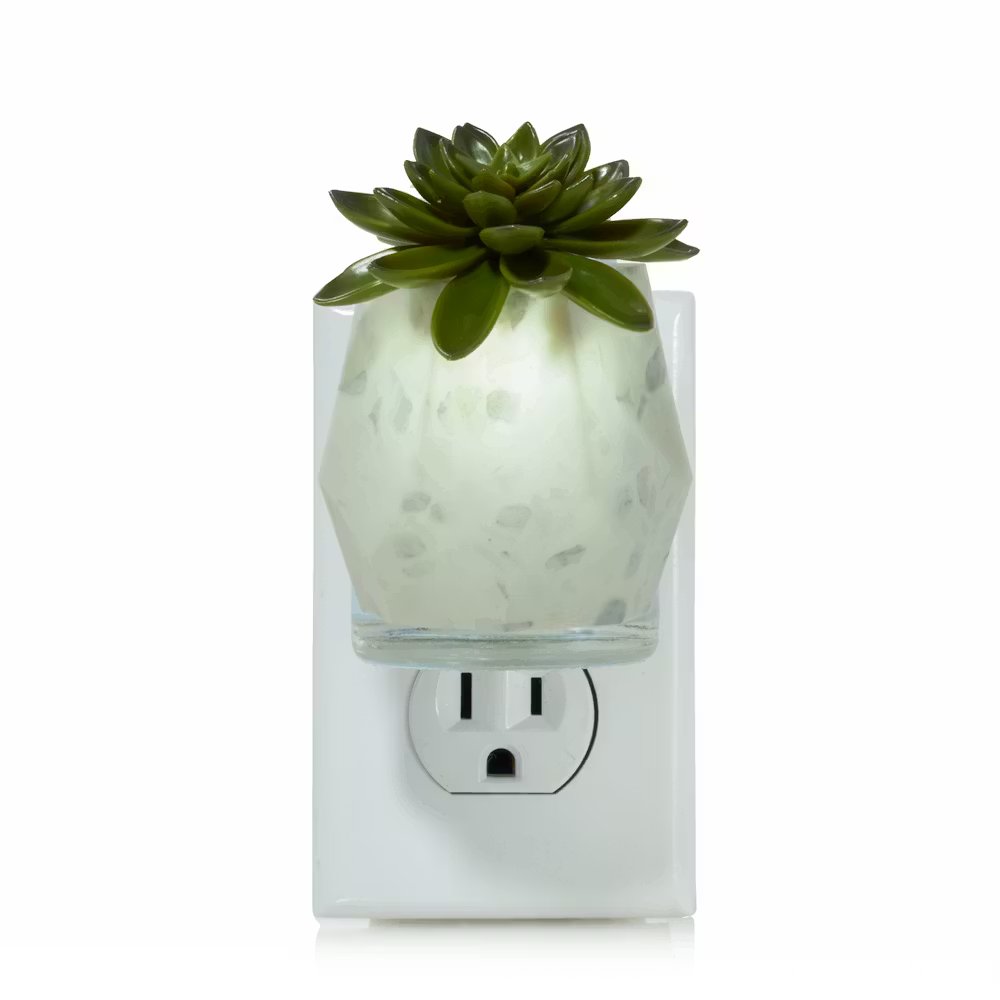 Faceted Succulent ScentPlug® Diffuser w/ Light - Image 3